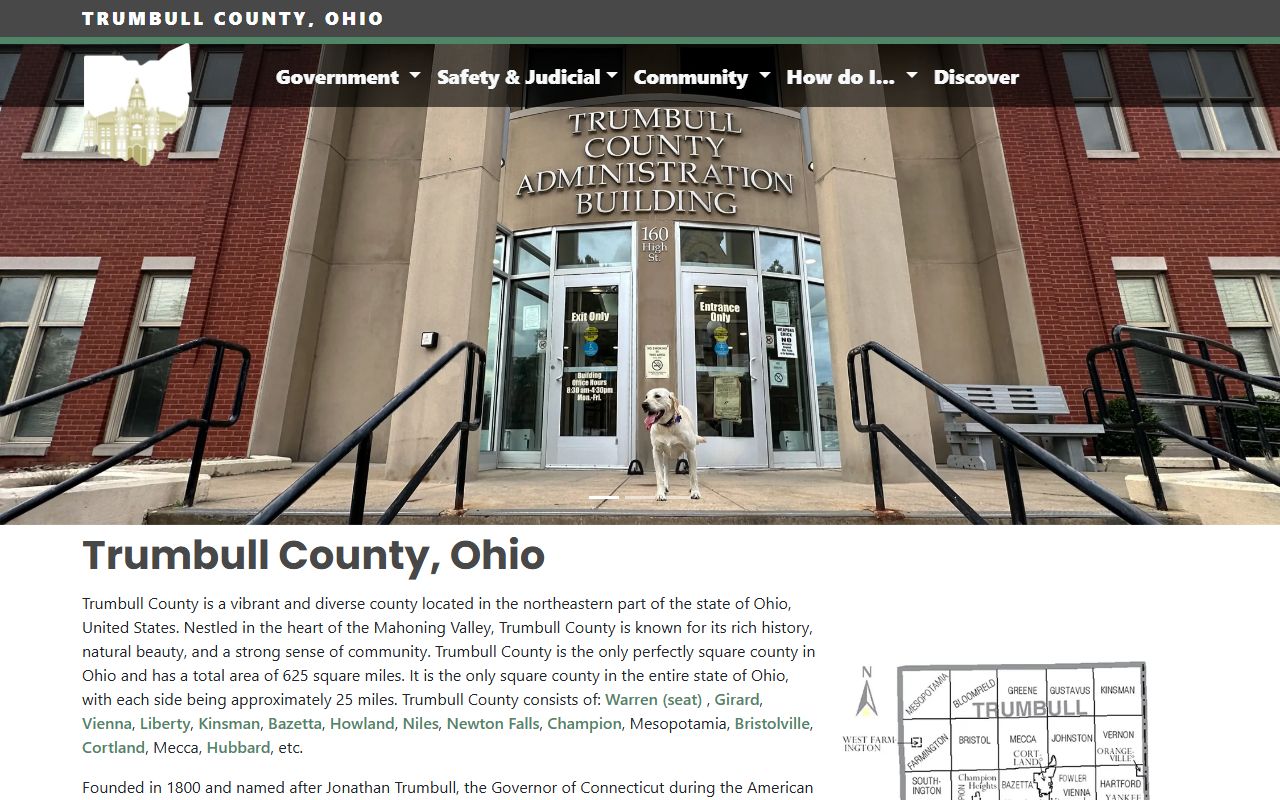 Trumbull County marriage license probate court website